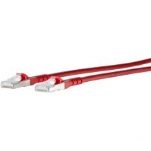 Metz Connect - 1308450566-e Rj45 Netzwerkkabel, Patchkabel Cat 6a S/ftp 0.50 M Rot Mit Rastnasenschutz