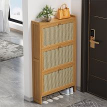 Sinbinta - Meuble Chaussures, Meuble de Rangement à Chaussures Armoire, Commode à Chaussures, Meuble d'entrée Étagère pour Chaussures, pour Entrée