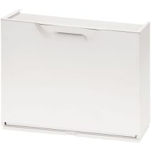 Meuble A Chaussures Modulaire Blanc 51x17x41 Cm H Meubles De Maison Peu Encombrants Antichoc