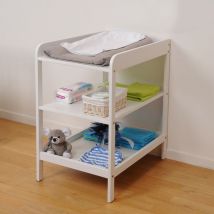 Le Quai Des Affaires - Wickelkommode ludo / Weiß/ 55x75x90 cm