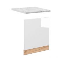 Vicco - Façade Fame-Line, Blanc Haute brillance, 60 cm, pt Marbre