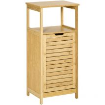 Meuble basculant de salle de bain sauna en bambou