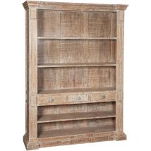 Biscottini - Meuble bibliothèque en bois massif