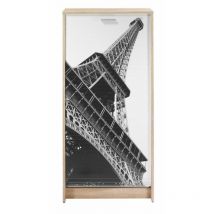 Beaux Meubles Pas Chers - Meuble à Chaussures Chêne 7 Tablettes 21 paires - Coloris: Tour Eiffel 750 751