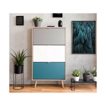 Zenzero Shop - Scarpiera Lavik 3 ante doppia profondità