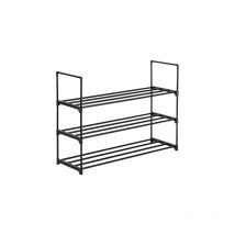 Meuble à chaussures Étagère à chaussures à 3 niveaux organisateur de stockage d'étagère de tour de chaussure pour chambre, entrée, couloir et placard