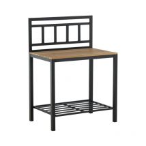 Meuble Cuisine d'Extérieur 'Mexico' 127cm Noir