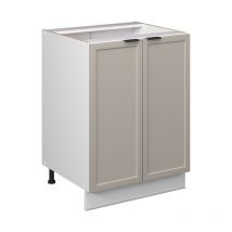 Meuble bas de cuisine Fame-Line, GrisBeige, 60 cm sans plan de travail Vicco