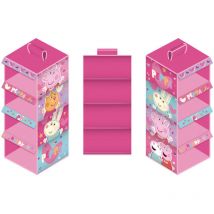 Cintre Organisateur De Placard - 4 niveaux - Peppa Pig -29x28x65 cm
