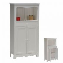 Le Quai Des Affaires - Meuble de rangement emma 2 portes + 1 tiroir / Blanc/ G3