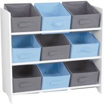 Urban Living - Meuble de rangement enfant 9 Paniers