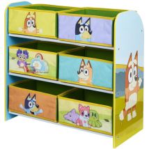 Meuble de Rangement à 6 paniers - Bluey - Haut 63 cm
