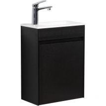 Badplaats - Meuble de salle de bain Sinta 40 x 22 cm Noir -