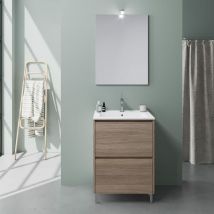 Meuble De Salle De Bains à Poser Avec Lavabo De 60 Cm Laguna
