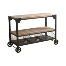 Bleu Provence - muebles de madera - industrialis - Muebles - 130x54x85CM