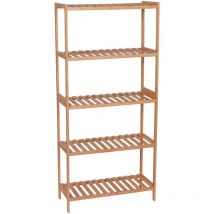 Meuble bambou 5 etageres - bambou Tendance