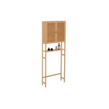 Meuble étagère dessus wc placard bambou bea