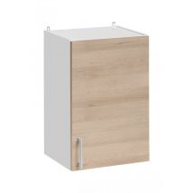 Meuble haut de cuisine Eco Chene Naturel 1 porte L 40 cm