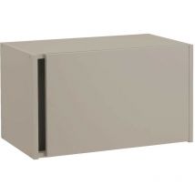 Moderna - Meuble haut urban 60 cm mélaminé 16mm argile 1 abattant