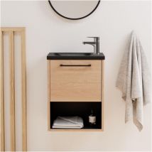 Ensemble meuble lave-mains nika + robinet