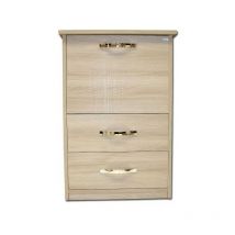 Webmarketpoint - Meuble planche à repasser orme en bois mélaminé avec 3 tiroirs cm 44x57xH.89