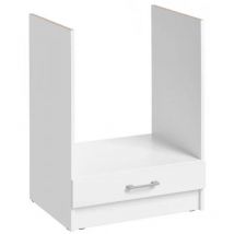 Cuisineandcie - Meuble pour four encastrable Eco Blanc l 60 cm