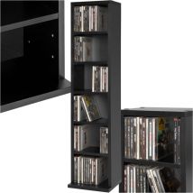 Tagère Colonne Meuble de Rangement 6 compartiments 90x21x20cm -