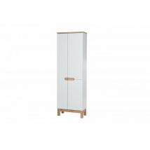 Meuble Salle de bain 60x187x33cm BALI BLANC 900 moderne de haute qualité