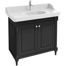 Meuble salle de bain JACOB DELAFON Cléo 1889 plan vasque + mitigeur lavabo chromé