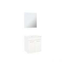Vitra - Meuble salle de bain neo 2.0 largeur 590 mm, blanc brillant