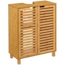 Meuble lavabo en bambou sicela