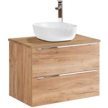 Meuble simple vasque 80cm April Bois