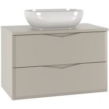 Meuble simple vasque 80cm Ellie Cachemire