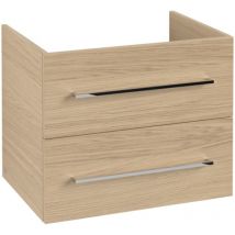 Villeroy&boch - Avento - Meuble-vasque, 630x514x452 mm, 2 tiroirs, Nordic Oak A89000VJ