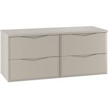 Petits-meubles - Meuble sous-vasque 120cm plan de toilette Ellie Cachemire