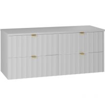 Petits-meubles - Meuble sous-vasque 120cm plan de toilette Lexa Blanc
