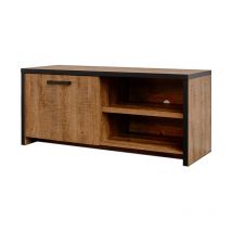 Meuble TV 1 porte 2 niches Emie