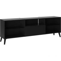 Calicosy - Meuble tv 153,5x31,7x52 cm noir fmd