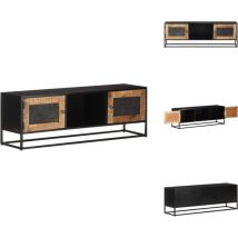 Meuble TV 120x30x40 cm Bois de manguier brut - Meuble TV - Meubles TV - Meuble TV En Bois - Meubles TV En Bois