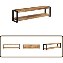 Vidaxl - Meuble tv 150x30x40 cm Bois massif de manguier - Meubles Tv - Meubles Vintage - Meuble Rangement - Meuble Tv Bois - Buffet
