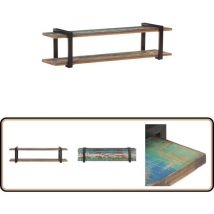 Meuble tv 160x40x40 cm Bois de récupération massif - Meubles Tv - Meuble Tv Industriel - Meuble Tv Design - Meuble Tv Rustique - Rangement Tv