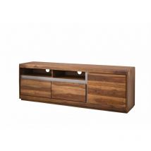 Massivmoebel24 - Meuble tv 180x40 Palissandre laqué Noble unique sydney 142