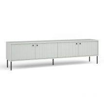 Alcos - Meuble tv 4 Portes blanc mat Iris