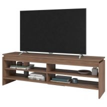 Meuble tv 65 Pouces Châtaignier 5 Niches 153 cm l 153 h 49 p 35 cm
