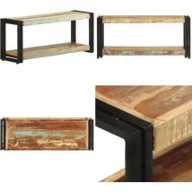 Vidaxl - Meuble tv 90x30x40 cm Bois de récupération massif - Meubles Tv - Meubles Design - Meuble Rangement - Meuble Industriel - Meuble Vintage