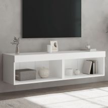 Meuble tv avec lumières led Sonoma gris 75x35x40 cm