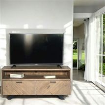 Pier Import - Meuble tv avec rangement bois recyclé vittoria