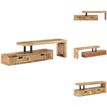 Vidaxl - Meuble tv bois massif de manguier - Meubles Tv - Meuble Tv - Meuble Media - Meuble Hifi - Meuble Latéral