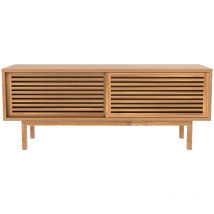 Meuble tv en bois de teck 120 cm - bormes
