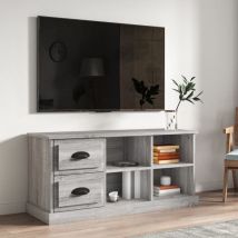 Maison Chic - Meuble tv, Banc tv, Armoire de rangement sonoma gris 102x35,5x47,5 cm bois d'ingénierie FR260792